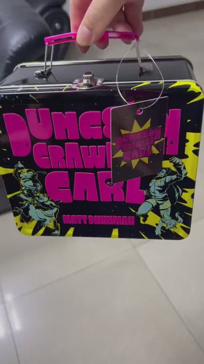 Dungeon Crawler Carl Retro Tin Lunchbox